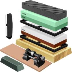 Kitchen Knife Sharpener, Chisel, Water Stone