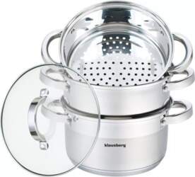 Steaming – Steel Steamer Pot, 4-Piece