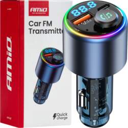 Raidītāji – automašīnas FM raidītājs, 1×USB-A