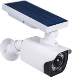 CE Solar-powered dummy camera, flashing LED