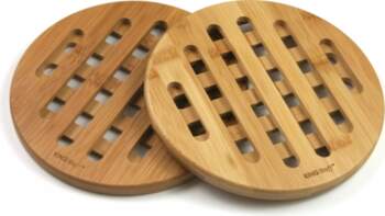 Kitchen – Coaster, bamboo, 2-piece set