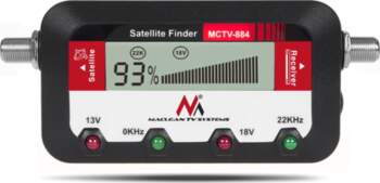 Maclean Satellite Meter, Digital Display, 25