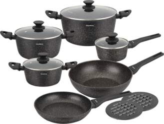 Pots and – Marbled nonstick cookware