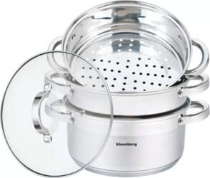 Steaming – Steel Steamer Pot, 4-Piece