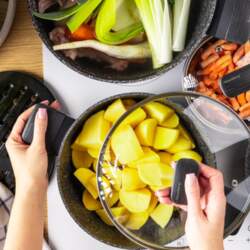 Cookware set, 12 pieces, with nonstick