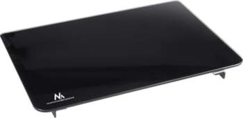 Maclean Wall Shelf, tempered glass surface