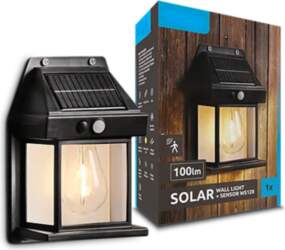 NORDelectro WS128 LED saules gaismeklis ar