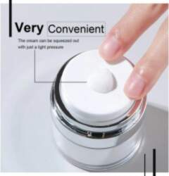 4Pack 50ml Airless Pump Jar -