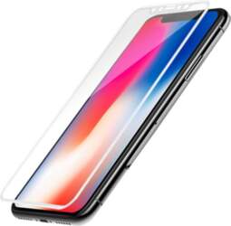 IPhone X Baseus Aizsargstikls (Balts)