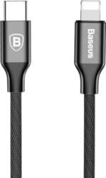 Baseus Type-C Lightning 2M Vads (Melns)