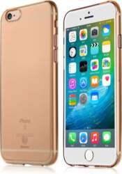 IPhone 6+/6s+ Baseus Clear Maciņš (Zelts)