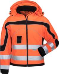 Softshell high visibility jacket STARMAX ORANGE