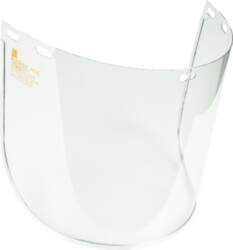 Visor in metallic frame
