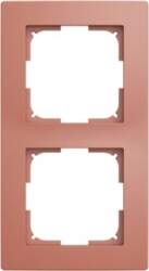 ABB Frames 2-gang red - Basic55