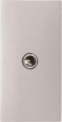 ABB Insert/cover ModularJack 1 gang Silver
