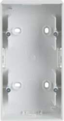 ABB Mounting Box 2-gang studio white