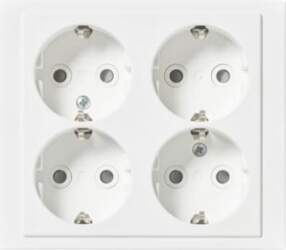 ABB Socket outlet 16 A White