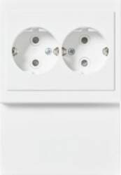 ABB Socket outlet 16 A White