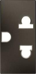 ABB Socket outlet EU/US 2P+E Without