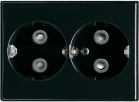 ABB Socket outlet Without imprint Anthracite