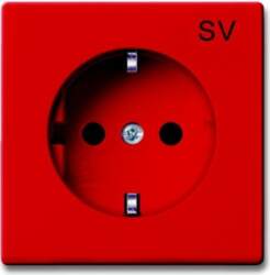 ABB Socket Outlets red - Basic55