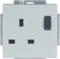 ABB Socket Outlets without claw aluminium