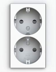 ABB Socket Outlets Without imprint white
