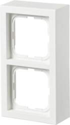 ABB Surf. Mount. Frame 2-gang White