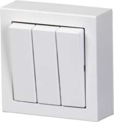 ABB Switch Rocker/button, Off switch 3x1-pole