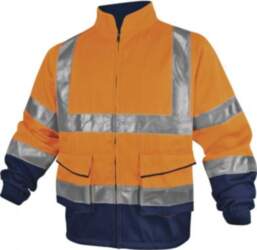 Delta Plus FLUO OR/BL PHVE2 JACKET