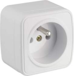 ELEKTRO-PLAST Single surface mounted socket 2P+Z