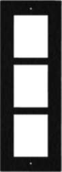 ENTRY PANEL 3MOD. FLUSH FRAME/BLACK/ IP