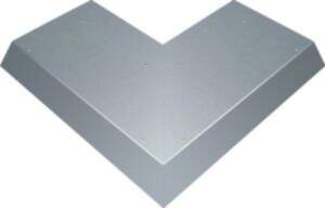 Hager blind lid ext. corner 100EW