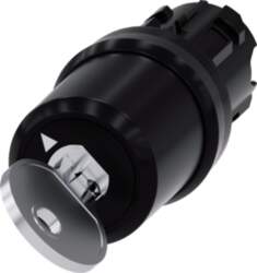 Key-operated switch Siemens, 22 mm, round