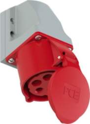 PCE CEE wall mounted socket (compact)