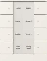 ABB 8f. Control element, studio white