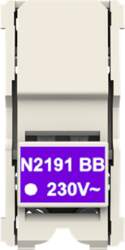 ABB Accessory Switch/push button White LED
