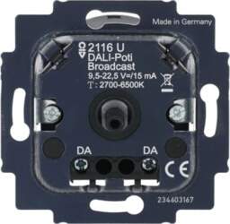 ABB Busch-Rotary dimmer Insert Turn/push button