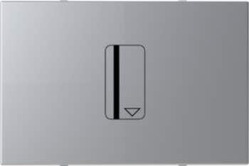 ABB Card switch insert/cover Silver -