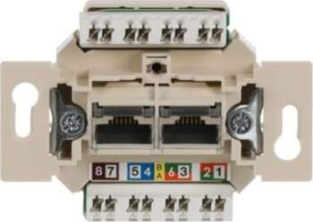 ABB Flush Mounted Inserts Cat 6