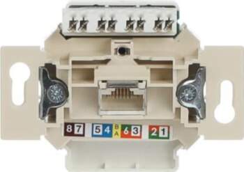ABB Flush Mounted Inserts Cat 6