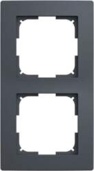 ABB Frames 2-gang grey - Basic55