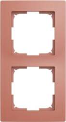 ABB Frames 2-gang red - Basic55