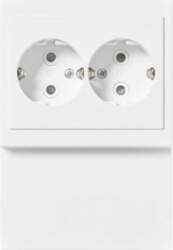 ABB Socket outlet 16 A White