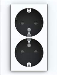ABB Socket Outlets Without imprint white