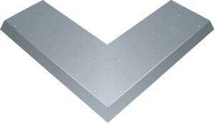 Hager blind lid ext. corner 100EW