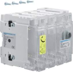 Hager Fuse comb. switch 4P -