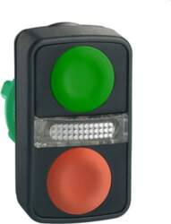 Schneider Electric Illuminated double headed push