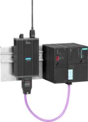 Siemens DIN rail support for communications