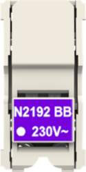 ABB Accessory Switch/push button White LED